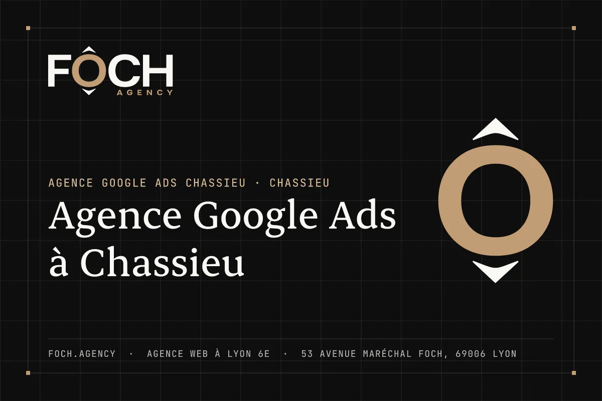Agence Google Ads à Chassieu — FOCH AGENCY, agence web à Lyon 6e