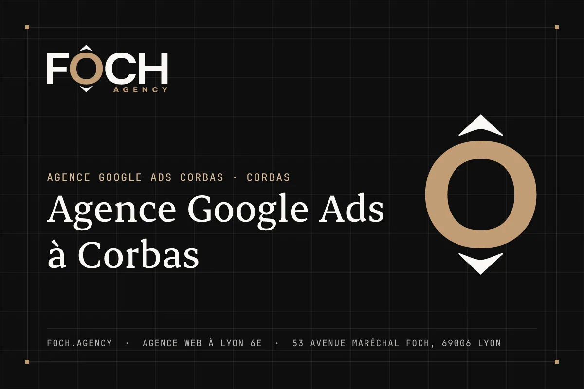 Agence Google Ads à Corbas — FOCH AGENCY, agence web à Lyon 6e