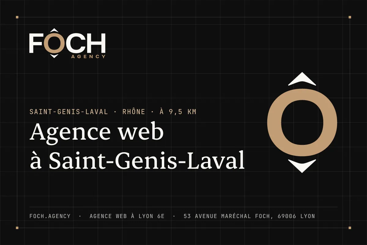 Agence web à Saint-Genis-Laval — FOCH AGENCY, agence web à Lyon 6e